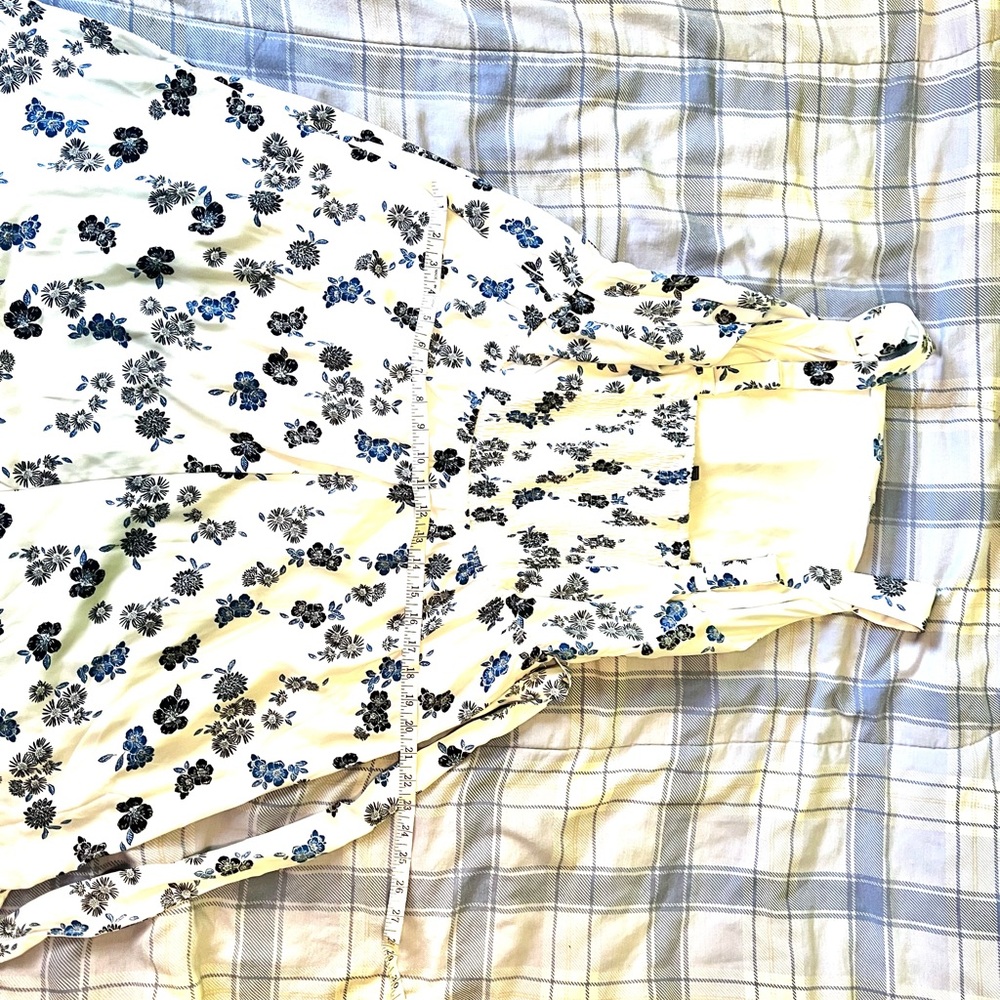 Lane Bryant Plaid Patterned Garment
